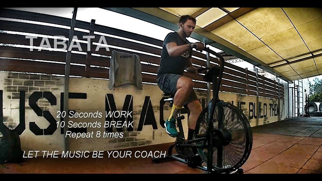 Tabata with Assault Bike Workout (Deep Orchestra) GoPro