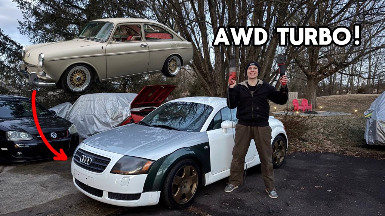 Замена шасси от Volkswagen Type 3 на Audi TT (но сначала он должен быть на ходу)