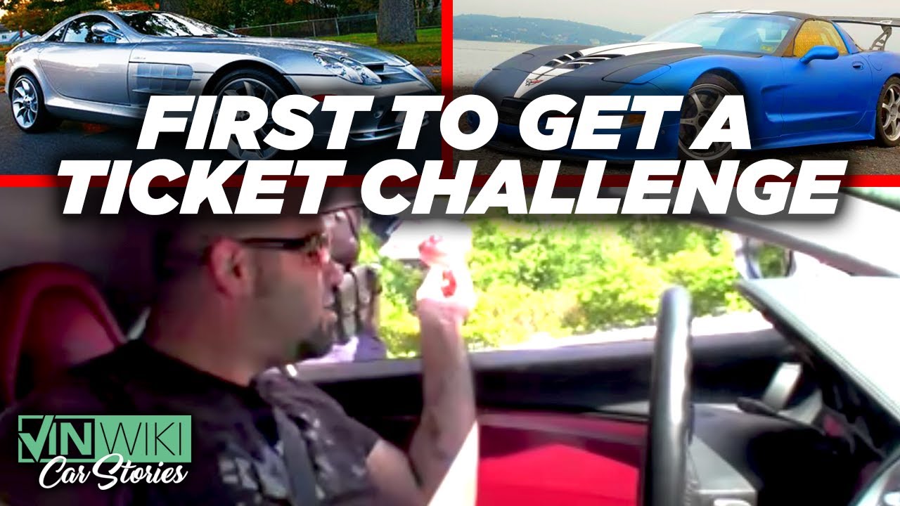 The First to Get a Ticket Challenge: the most INSANE car stunt ever on YouTube