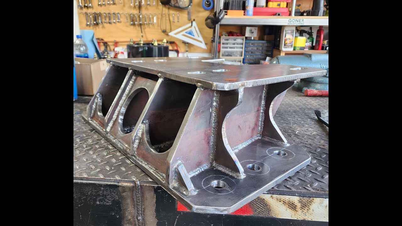 Fabricating my spacer for the under-lift on my Offroad Wrecker!