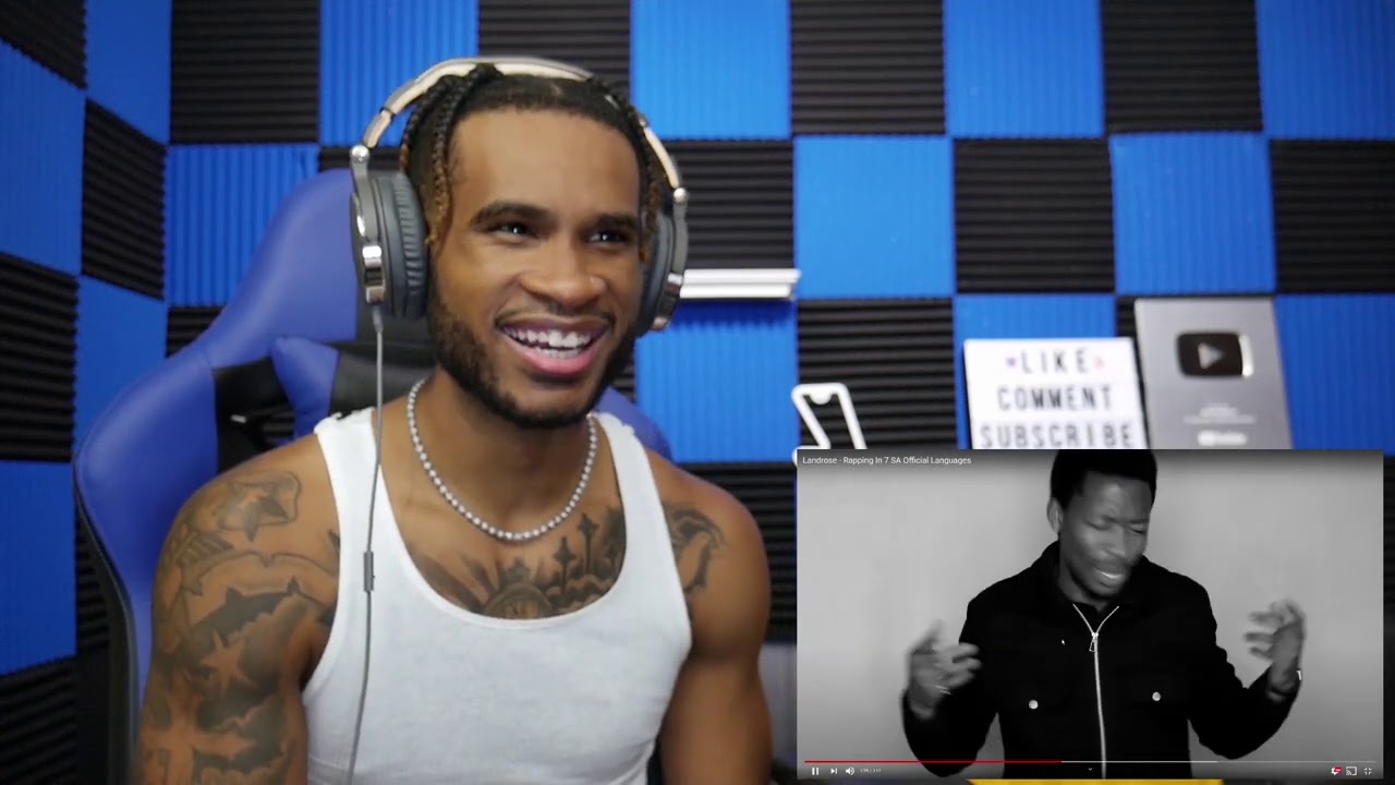 HE JUST RAPPED IN 7 DIFFERENT LANGUAGES! Landrose - Rapping In 7 SA Official Languages
