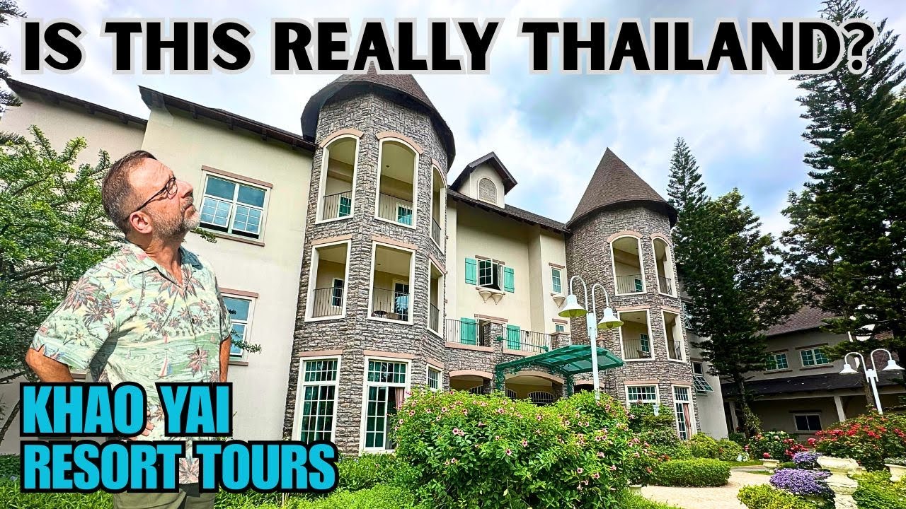 The hotels HERE shocked me! 5 STAR resorts so CHEAP! Khao Yai Hotel tour