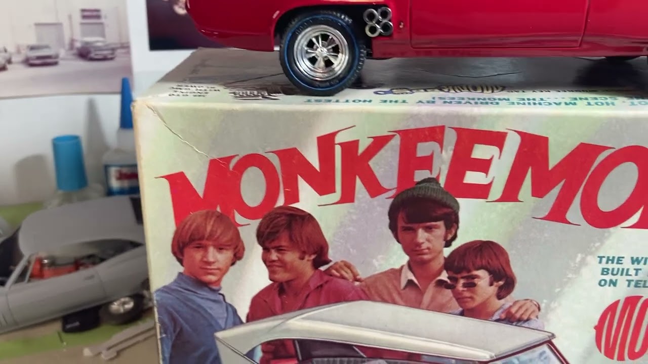 My Two Mpc Monkees Mobile Built Up's one Vintage one Not