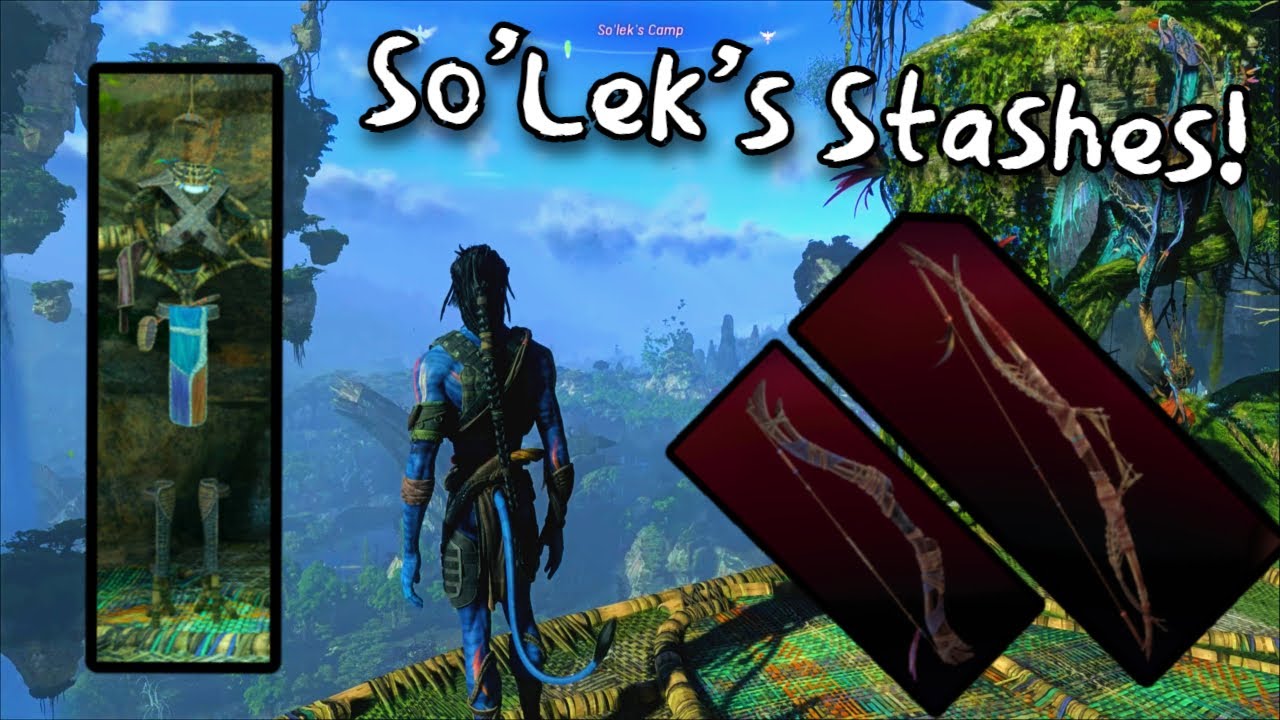Finding All of So'leks Stashes in the From the Ashes DLC (Avatar Frontiers of Pandora)