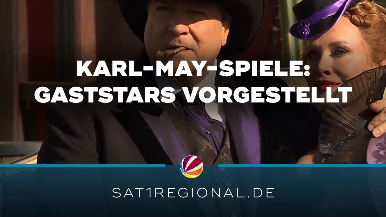 Karl-May-Spiele: Gaststars 2025 in Bad Segeberg vorgestellt