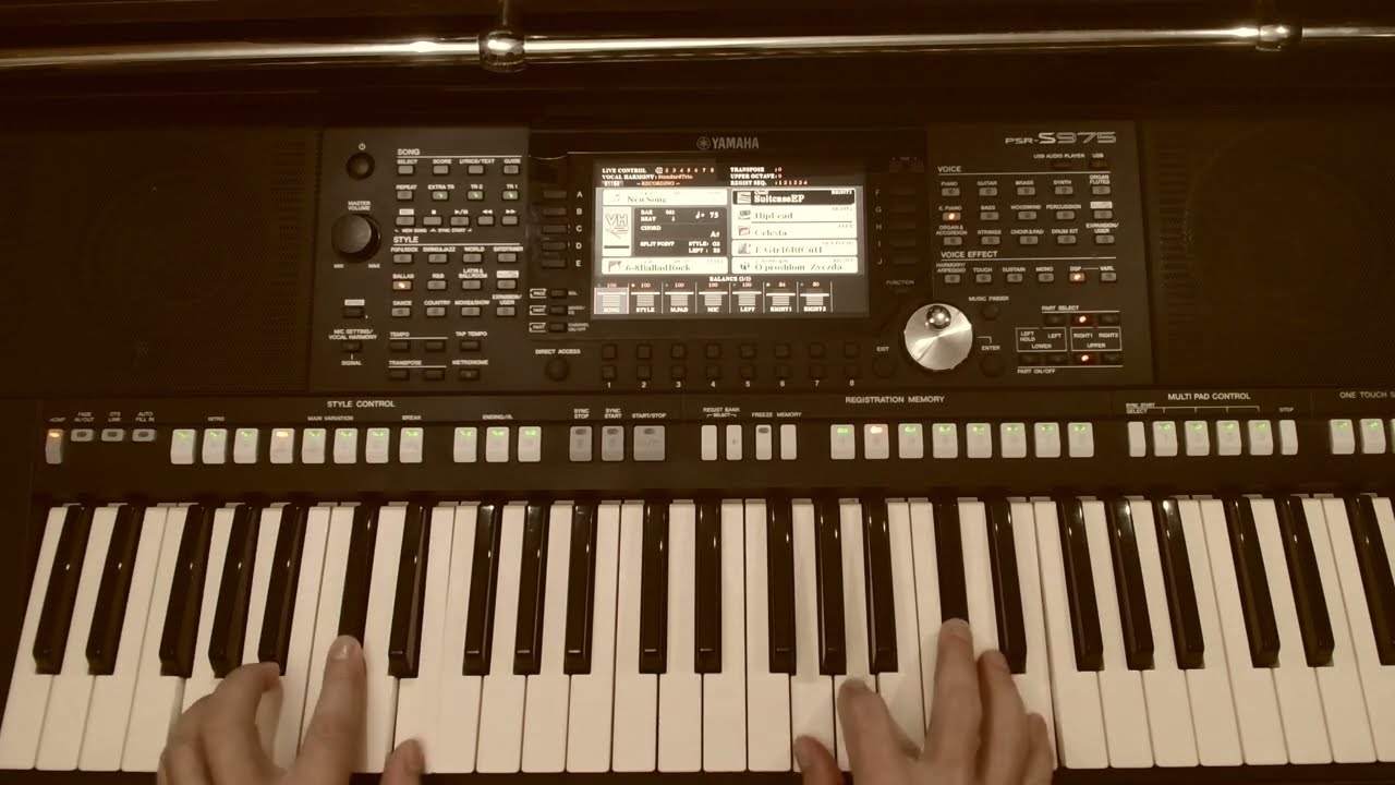 О прошлом  (Yamaha PSR-S975)