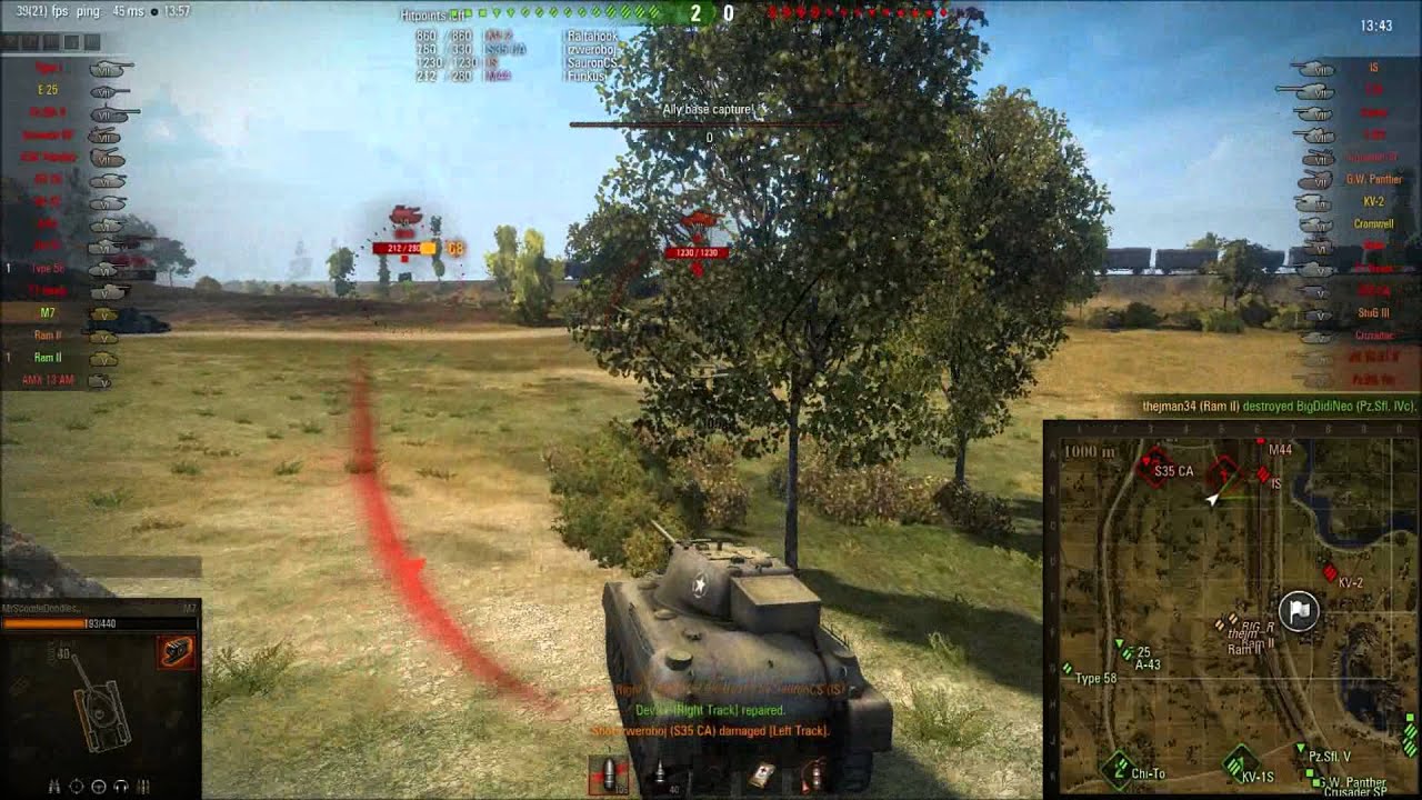 World of tanks 106 - M7 maniac
