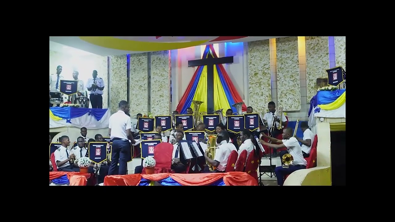 Animations de la Fanfare Junior de la Salle Centrale/  Kinshasa en République Démocratique du Congo