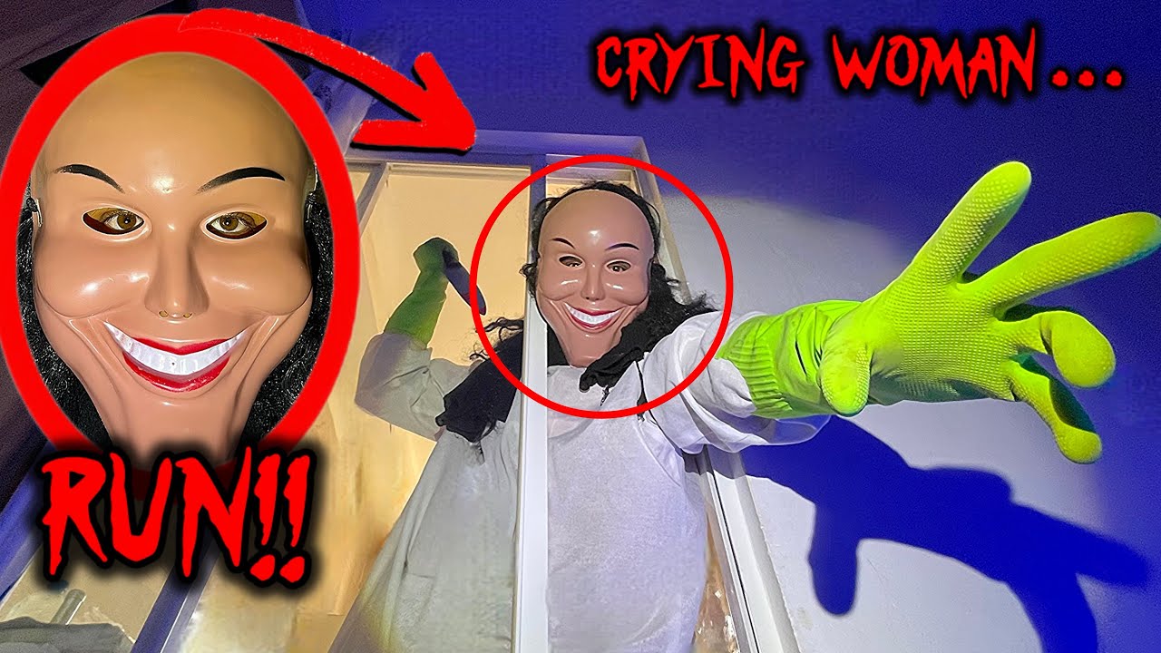 CRYING WOMAN VS PARKOUR POV SHORT HORROR MOVIE (part 7)