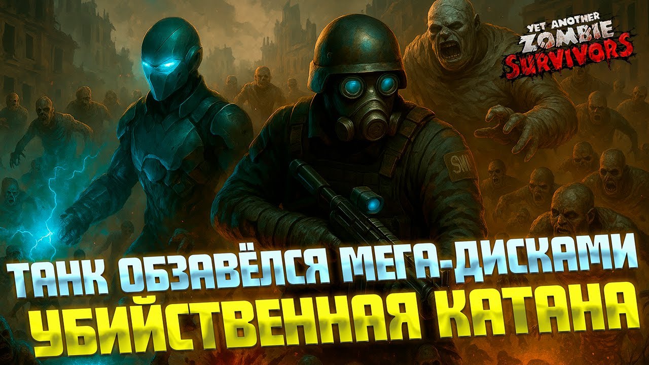 КАРУСЕЛЬ ИЗ ЛЕЗВИЙ У ТАНКА ( Yet Another Zombie Survivors ) #11 / ПРОХОЖДЕНИЕ