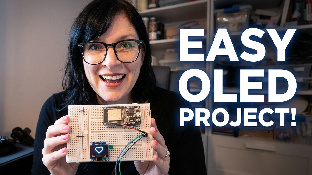 Проект ESP32 OLED, который вы можете завершить сегодня!