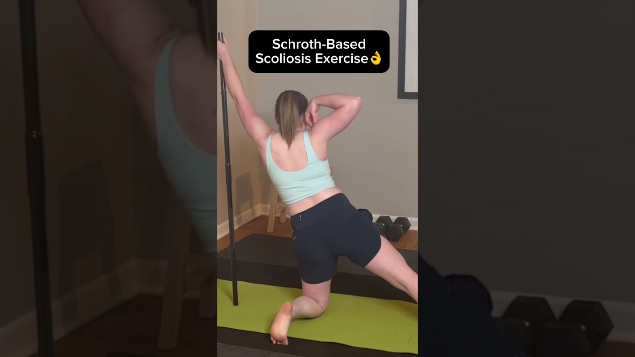 The MOST RESEARCH-BASED Exercise for Scoliosis!! 👉Schroth Method