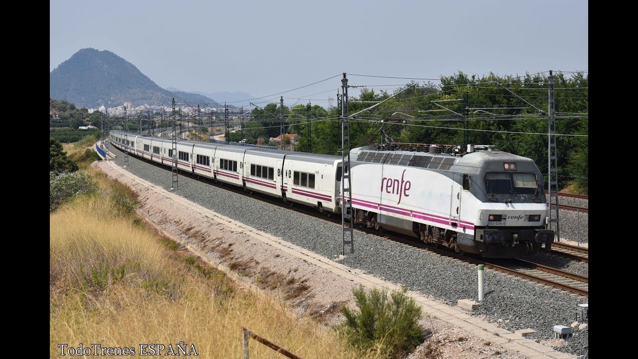 Día de trenes en Xàtiva