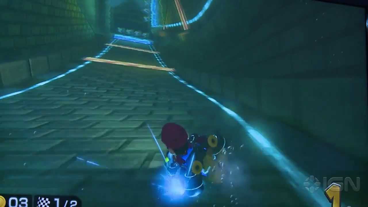 Mario Kart 8 - Mario Offscreen Gameplay E3 2013