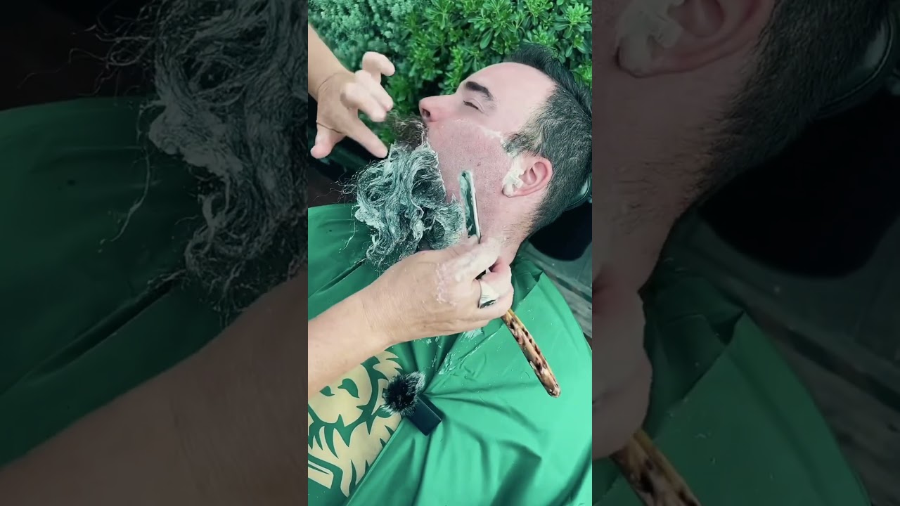 TAGLIO LA BARBA DOPO DUE ANNI CON PRORASO #barba #beard #proraso #beardcut #shaving #rasatura #funny