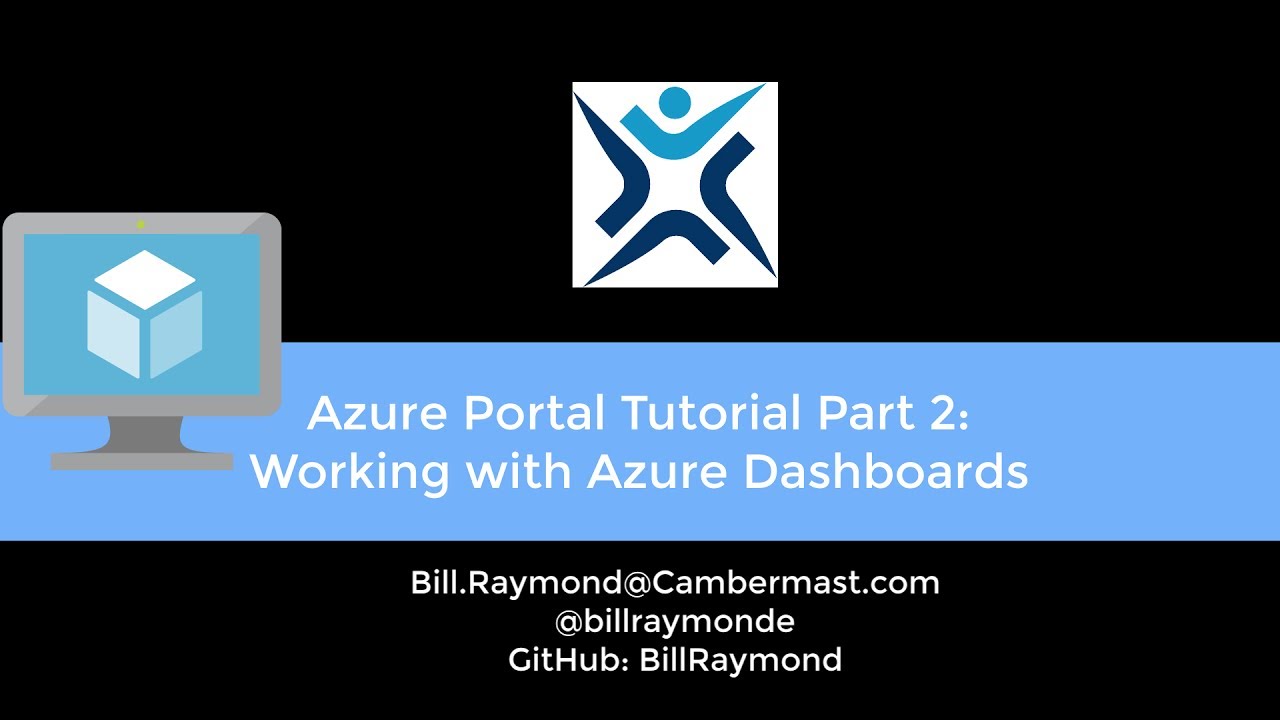 Azure Portal Tutorial: Working with Dashboards