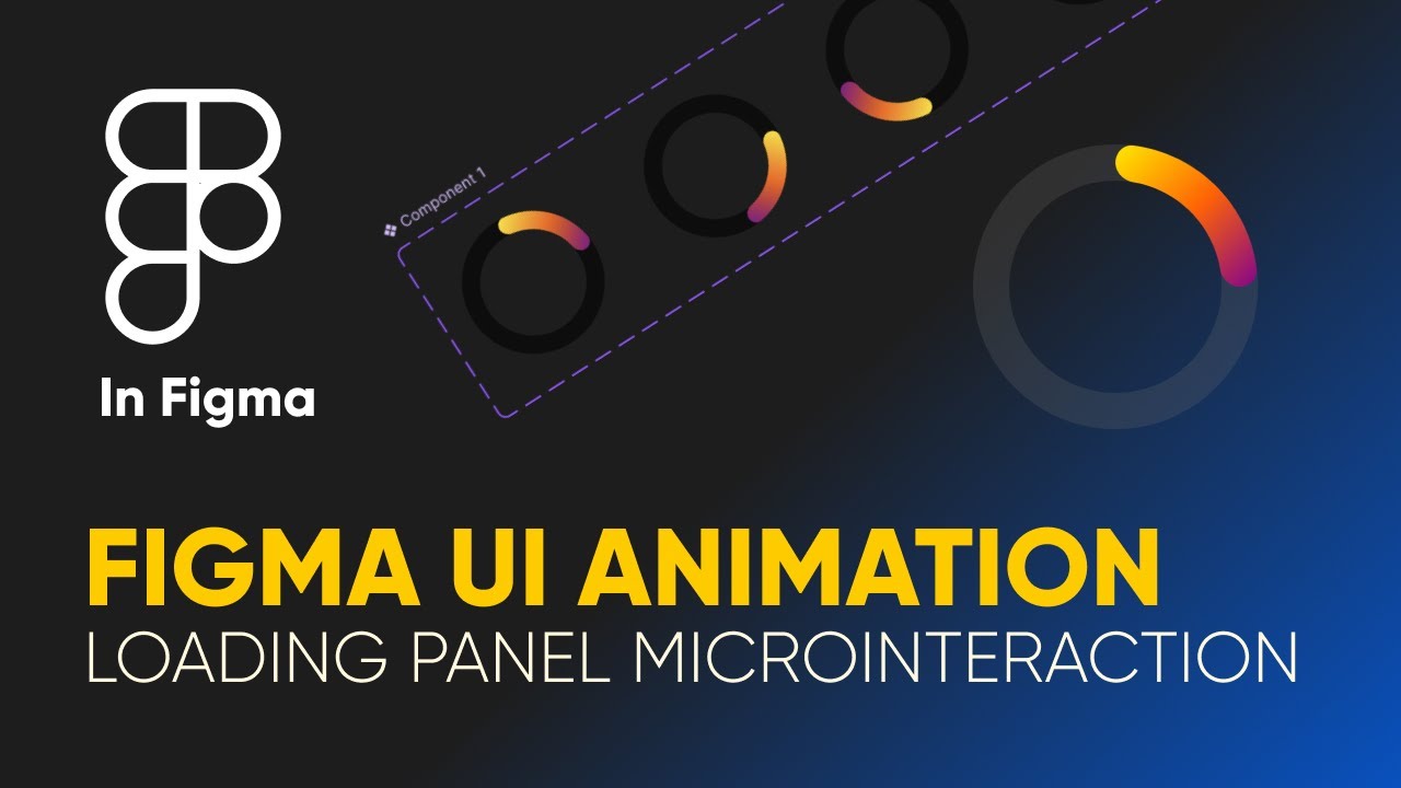 How to Animate a Loading Panel in Figma #figma
