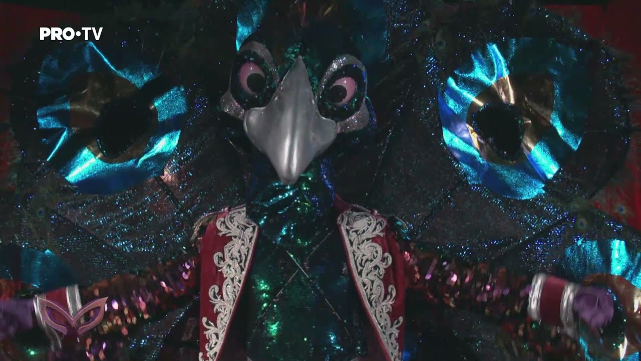 Păunul, noua mască de la Masked Singer România. Ce reacții au avut detectivii