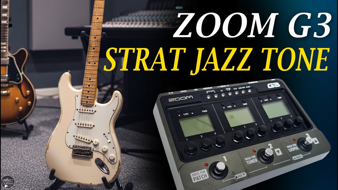 STRAT JAZZ Tone for Zoom G3 and G3x: FREE Settings