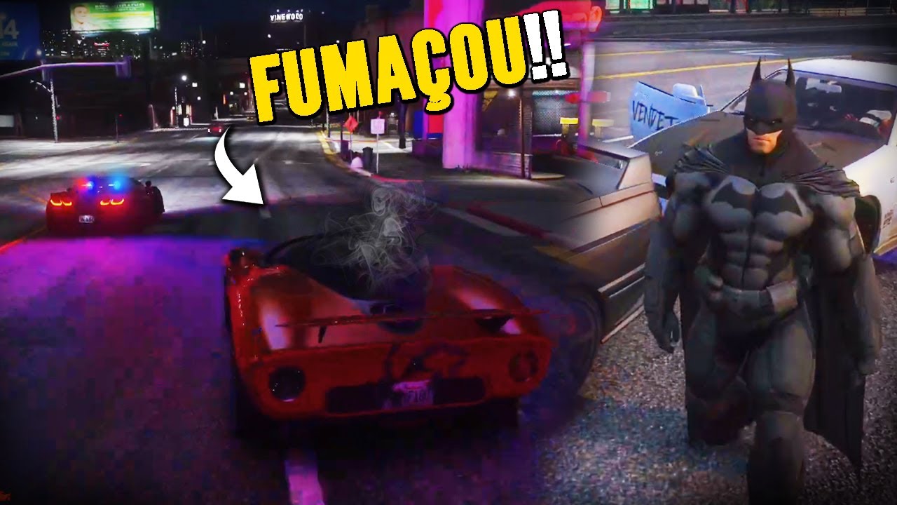 O CARRO FUMAÇOU!! BOOST S+ COM O BATMAN  |  NoPixelSA