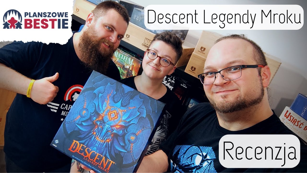 Planszowe Bestie #281 - Descent Legendy Mroku - recenzja - 04.11.2023