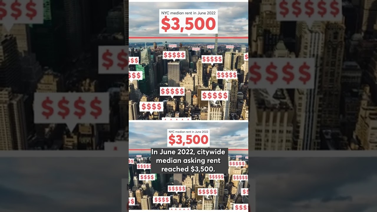 How renters are dealing with high rent prices in NYC #Shorts