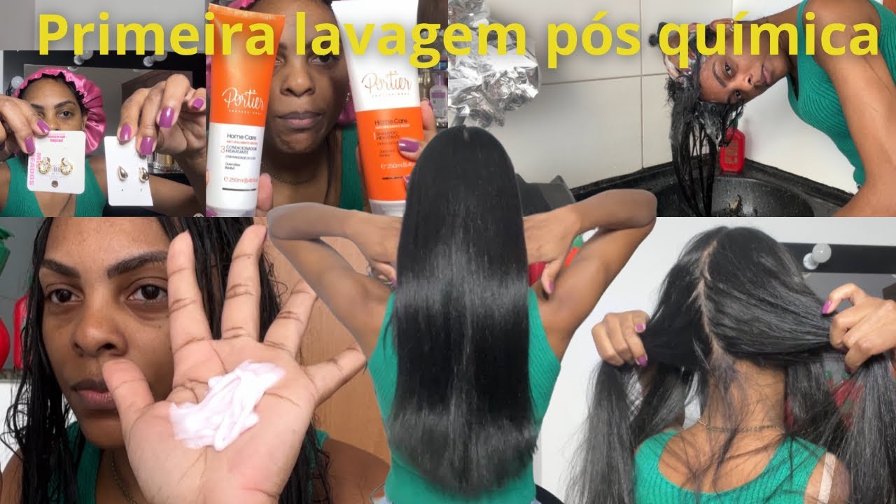 COMPRINHAS + PRIMEIRA LAVAGEM PÓS QUÍMICA 