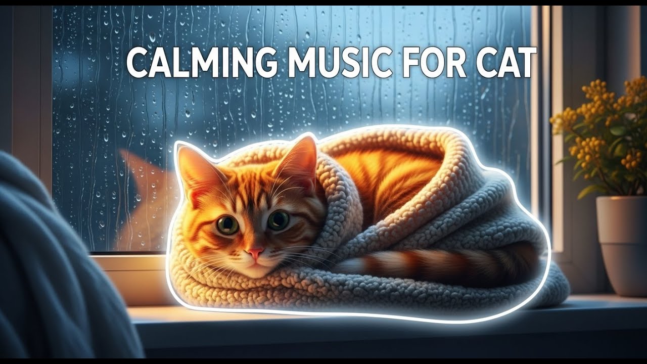 12 Hours of Calming Music for Anxious Cats : Soothe Your Feline Friend with Relaxing Sounds 😴😻💖