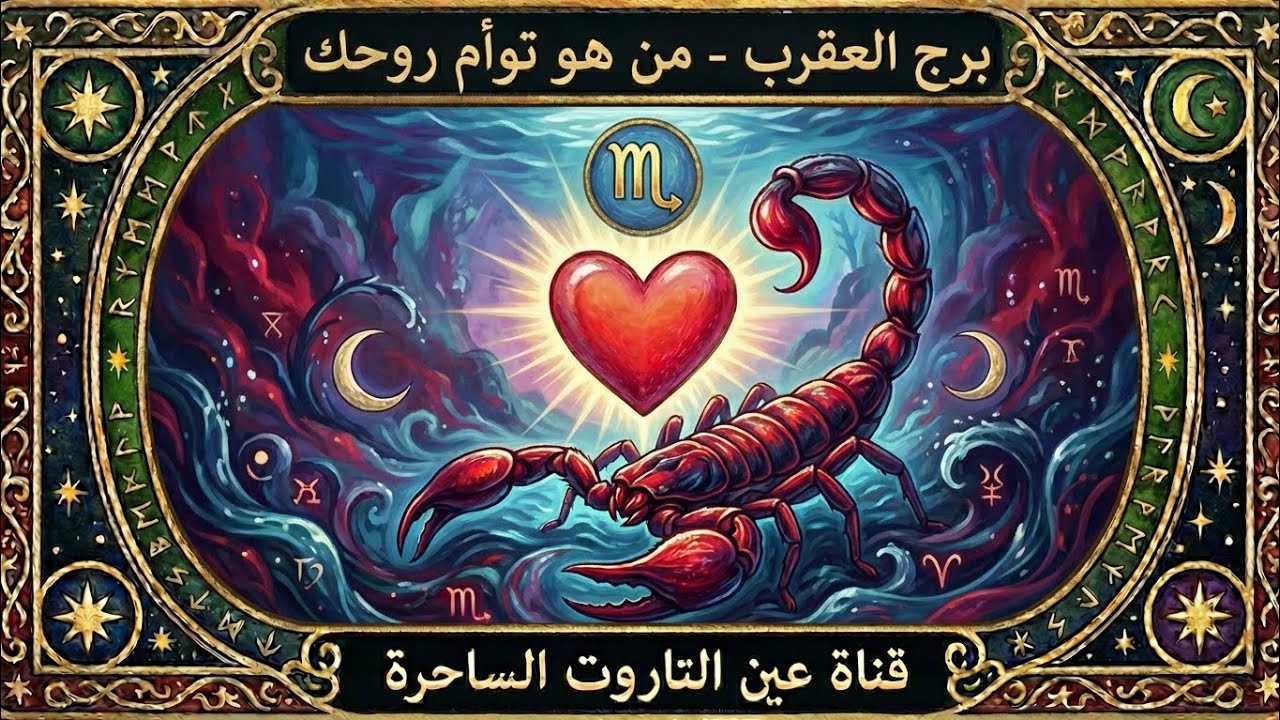 برج العقرب من هو تؤام روحي 👫❤