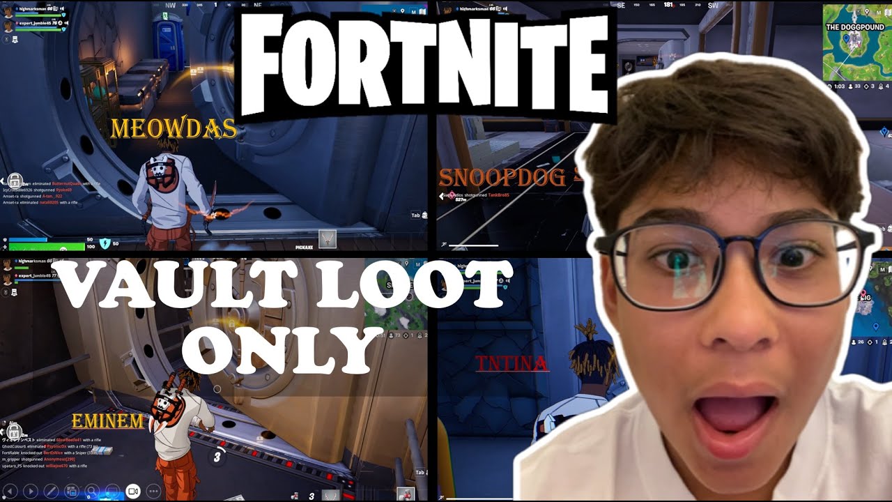 Fortnite chapter 2 REMIX VAULT ONLY!!!