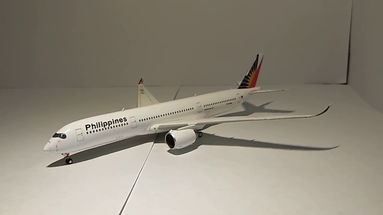 Gemini Jets Philippine Airlines A350-900 scale 1:400 RP-C3501 | unboxing review