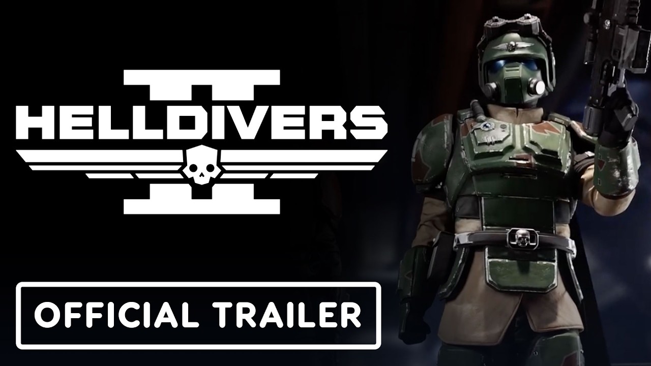 Helldivers 2 - Official Warhammer 40,000: Castellan's Creed Warbond Launch Trailer