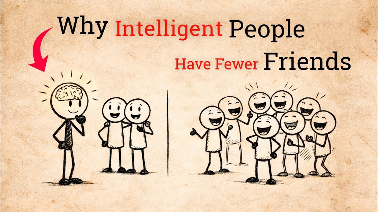 Why Intelligent People Have Fewer Friends | बुद्धिमान लोगों के दोस्त कम क्यों होते हैं?