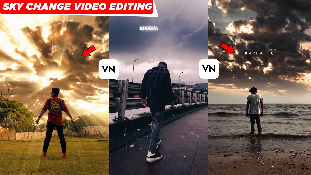 SKY Change Instagram Viral video editing in VN App | Sky Cloud effect Video editing | Viral reel