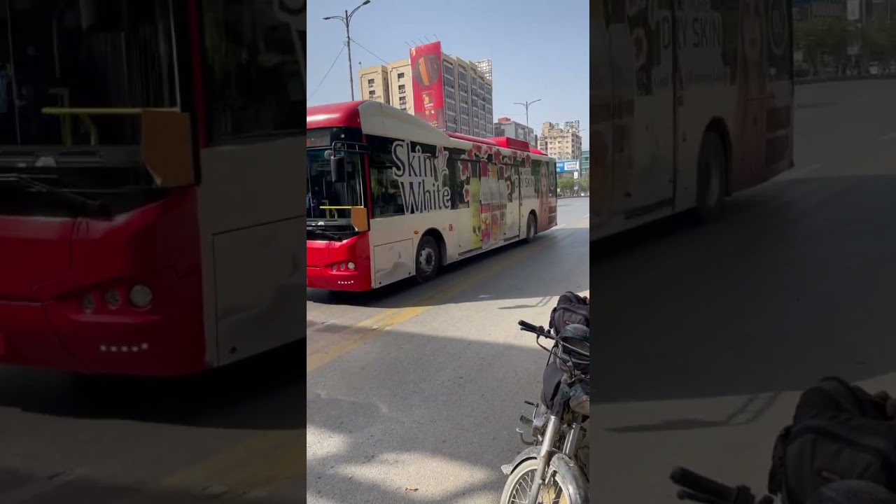 Red bus karachi