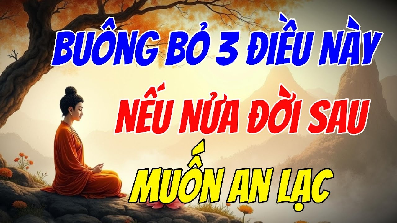 Phật Dạy: Nửa Đời Sau Muốn An Lạc – Hãy Buông Bỏ Giận, Buồn, Bực Tức