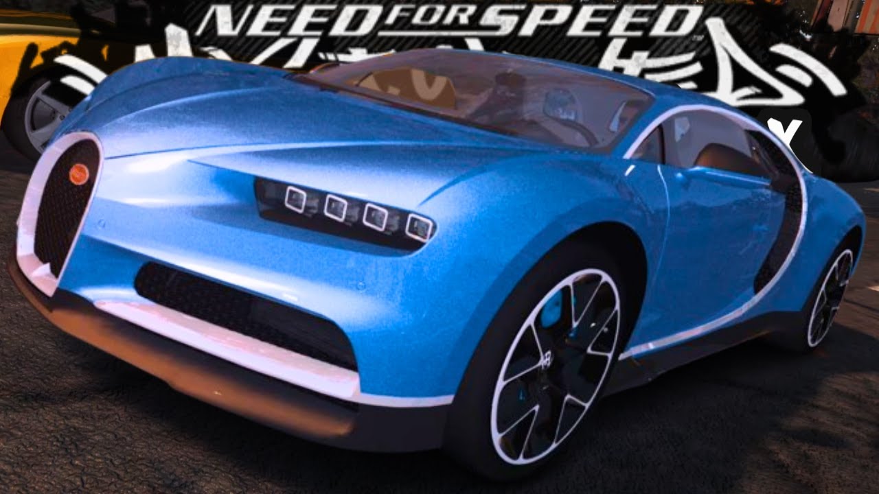 NFS MW: REDUX 2025 - PASSAMOS DOS 500KM/H COM O BUGATTI CHIRON!!! 😱