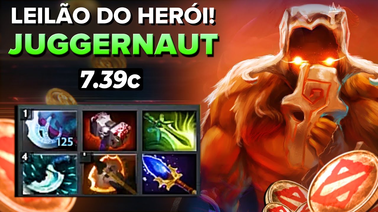 Me pagaram para jogar com o PIOR hero do Dota 2! - Leil&atilde;o do her&oacute;i