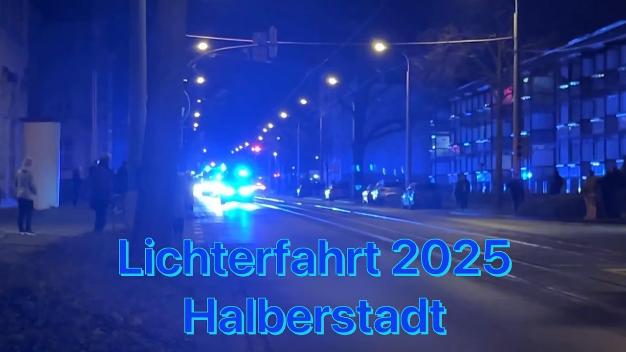 Lichterfahrt Halberstadt 2025