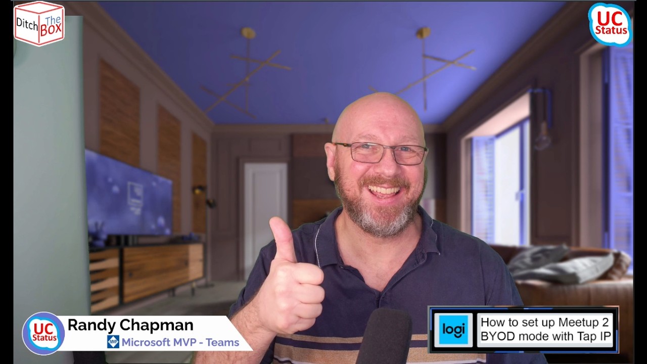 How to set up Logi Meetup 2 with Tap IP for your BYOD room
