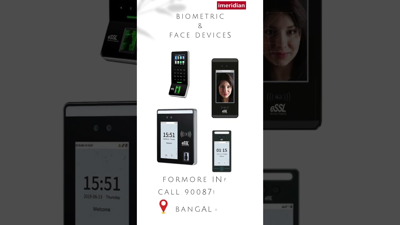 Biometric Face Recognition Attendance System | Best Price in Bangalore | iMeridian Technologies