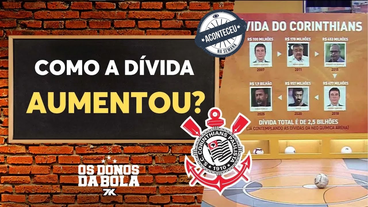 Qual presidente aumentou mais a d&iacute;vida no Corinthians? Neto comenta | Aconteceu na Semana
