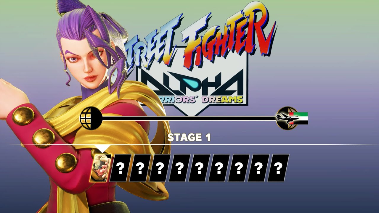 SFV CE - Rose Arcade Mode (Full) [Street Fighter Alpha Path]
