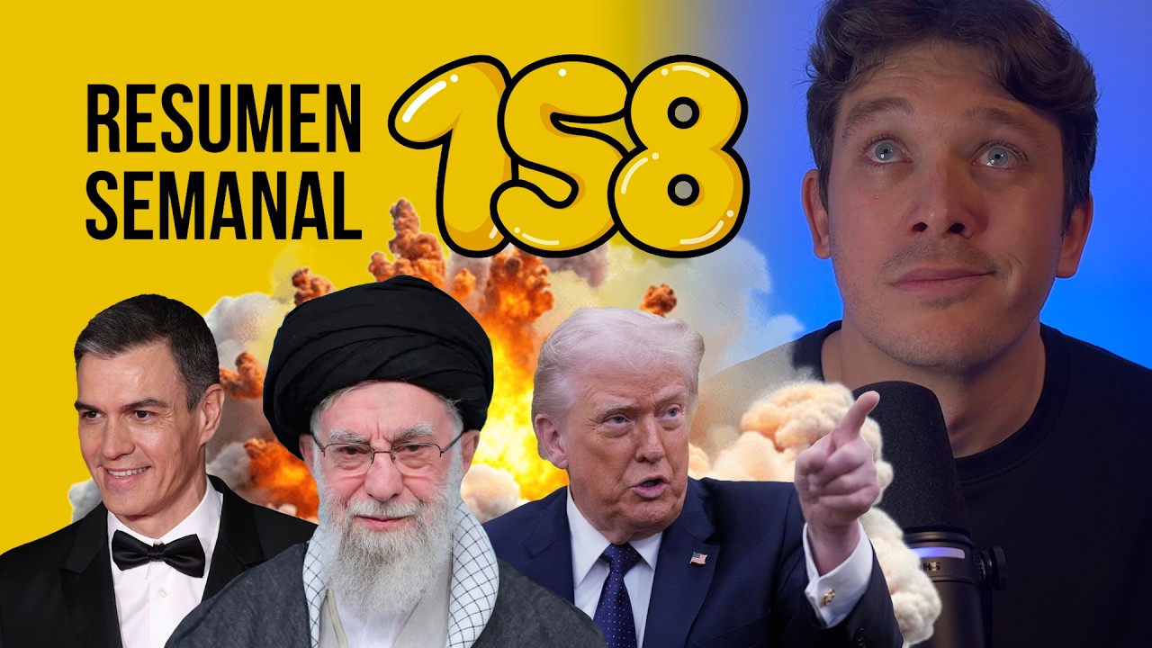 Guerra en Irán, Sánchez vs Trump, ZP y la vuelta del emérito #ResumenSemanal 158 | Miguel Charisteas