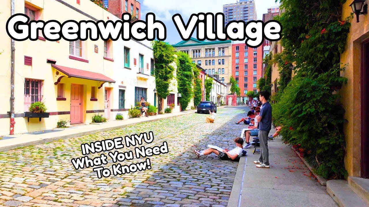 Exploring GREENWICH VILLAGE New York University | NYC's MOST EXPENSIVE College