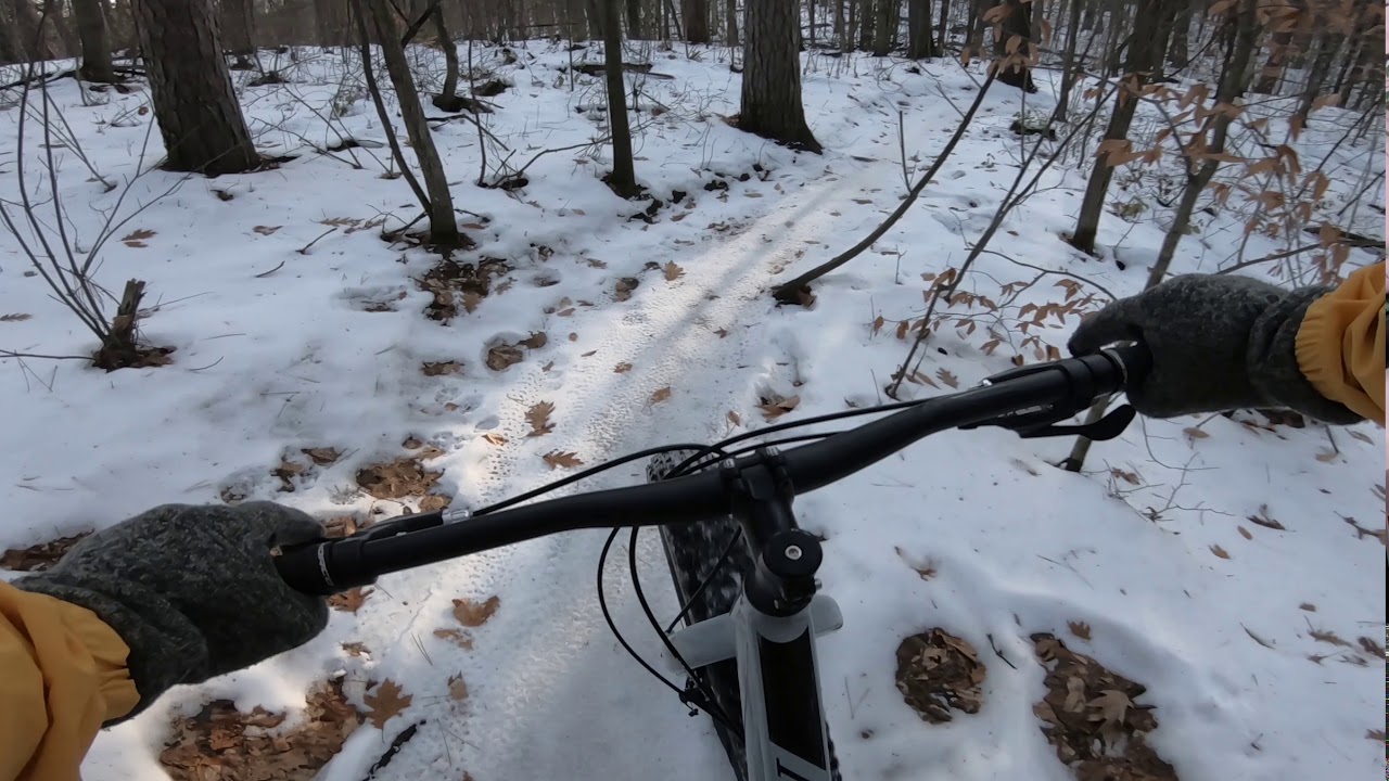 First Fat Bike Ride on 2019 Norco Bigfoot - Durham Forest
