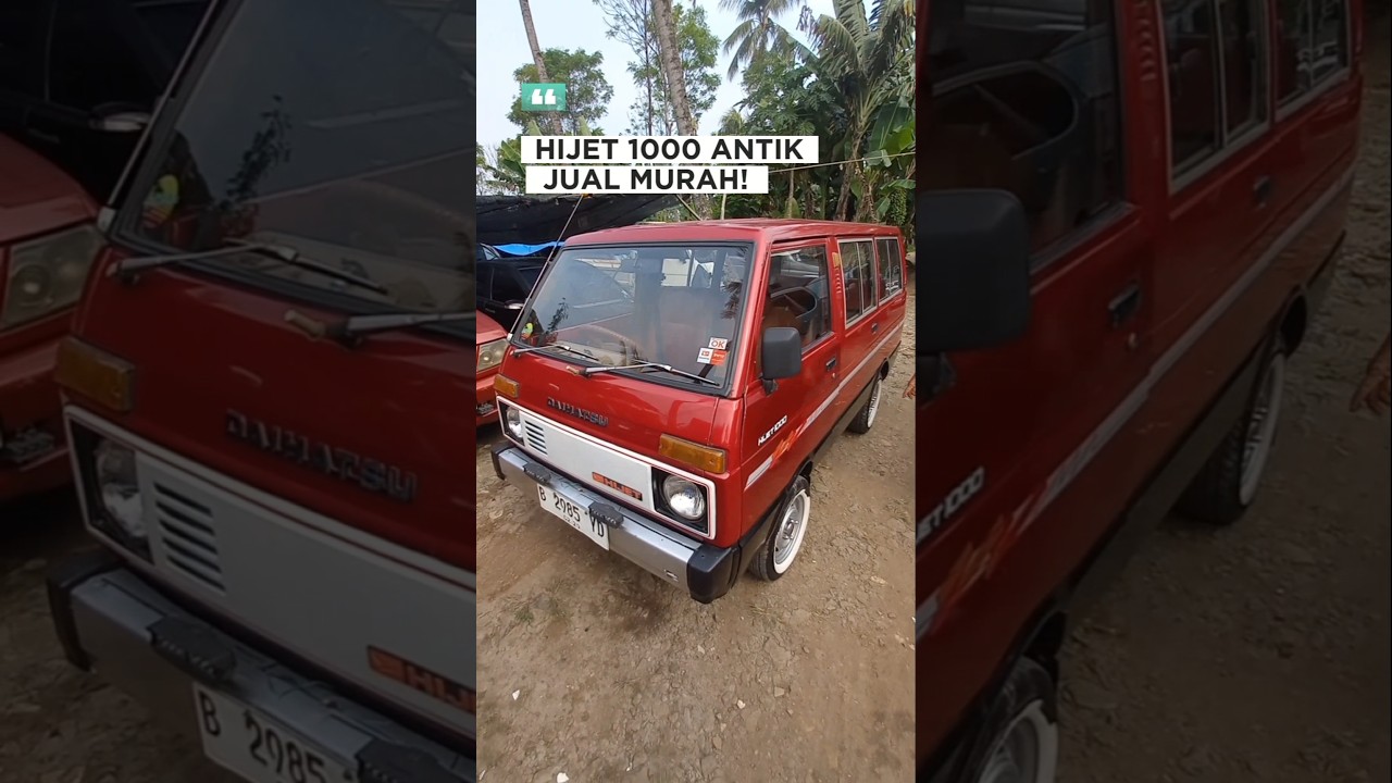 dijual‼️ hijet 1000 antik modif retro! 