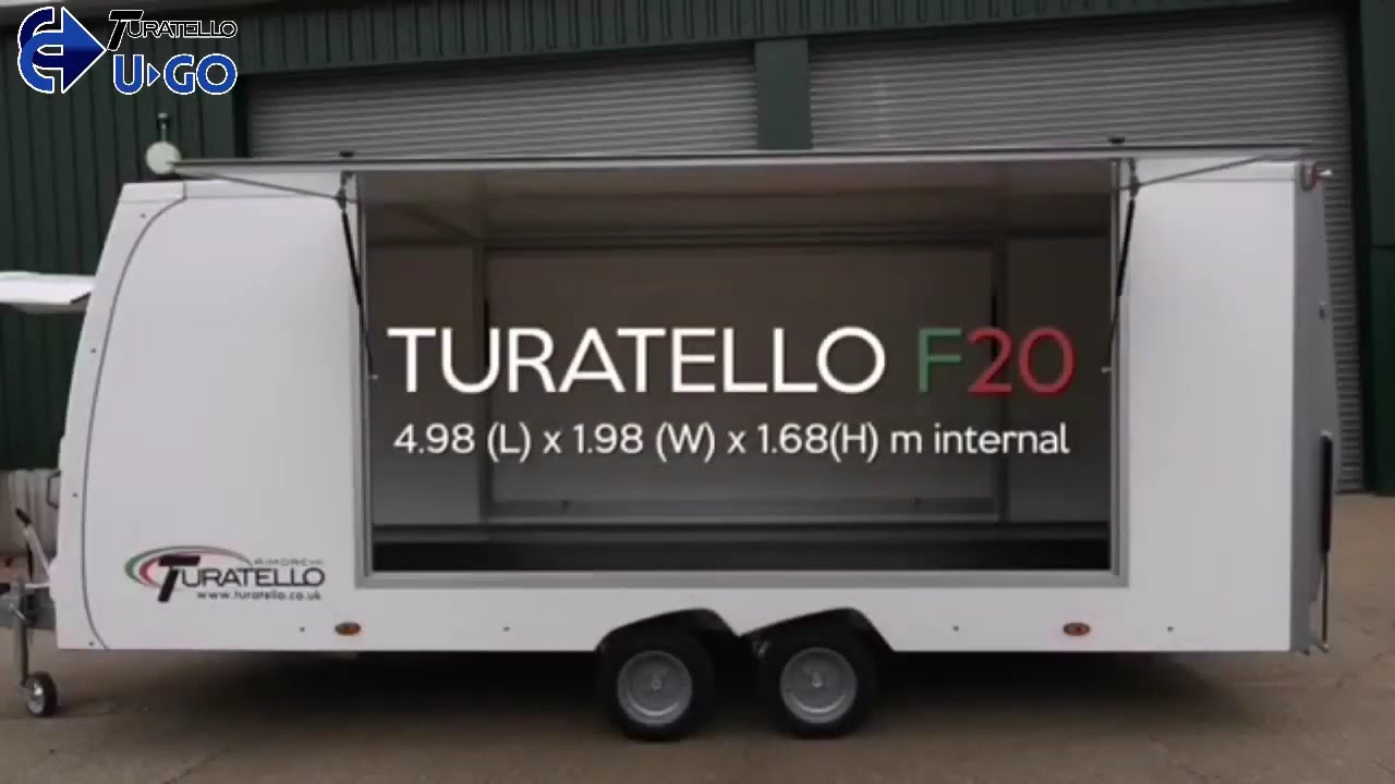 F20 Turatello enclosed cartransporter LIGHT trailer