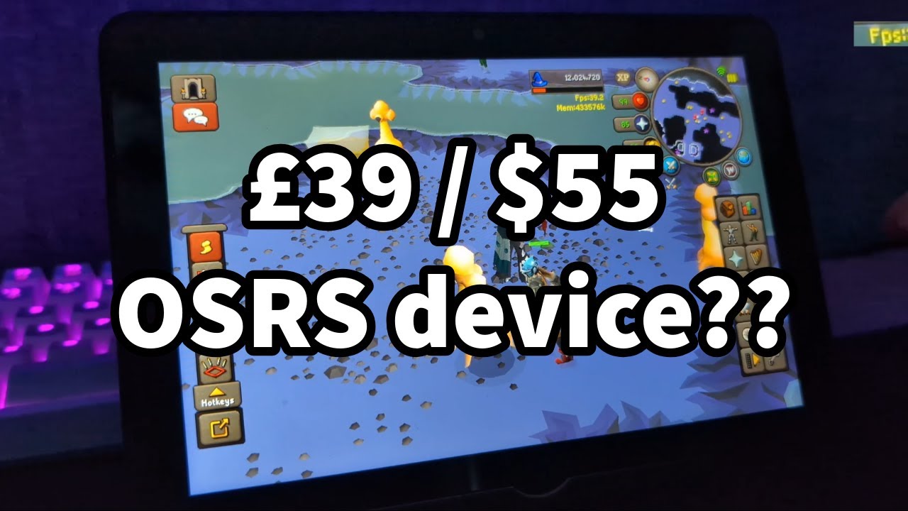 Cheapest tablet for playing OSRS? | Fire HD 8 test