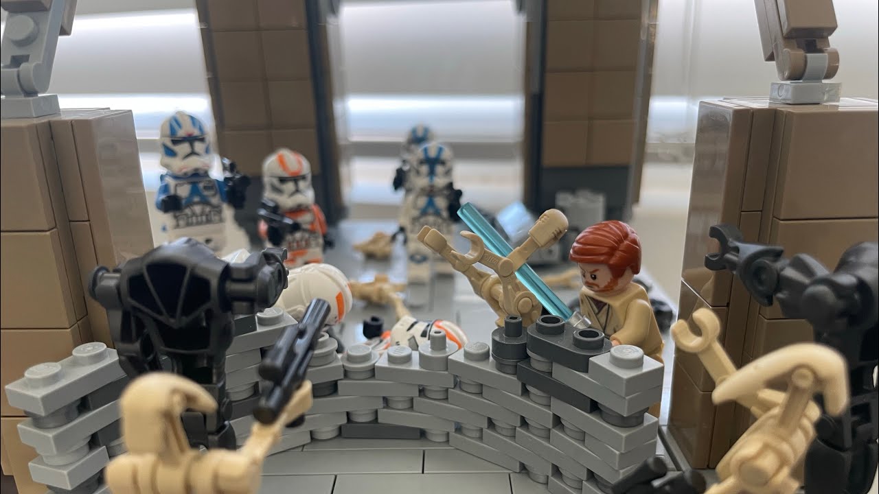 I am building an epic bridge battle!